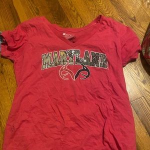 Womens “Maryland” t-shirt size XL